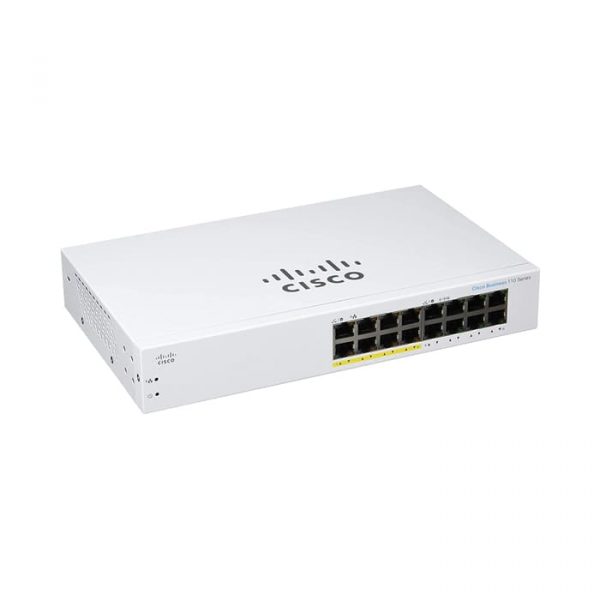 (PRST00095) Switch “Cisco” Business 110 Series 16G PoE - Image 2